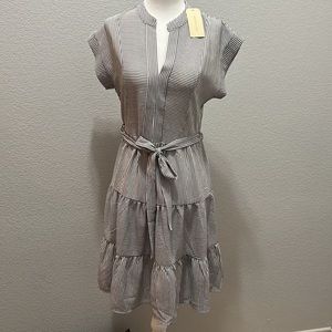 NWT Monteau Striped Dress size M